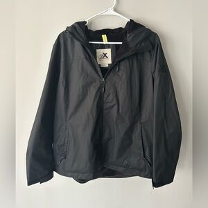 ZeroXposur Black Hooded lined Jacket